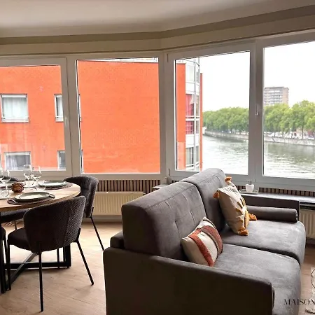 アパート Le 180 Escapade Face A La Meuse *