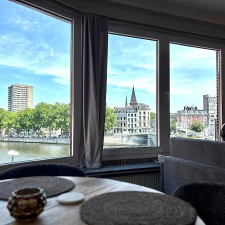 Apartamento Le 180 Escapade Face A La Meuse Liège